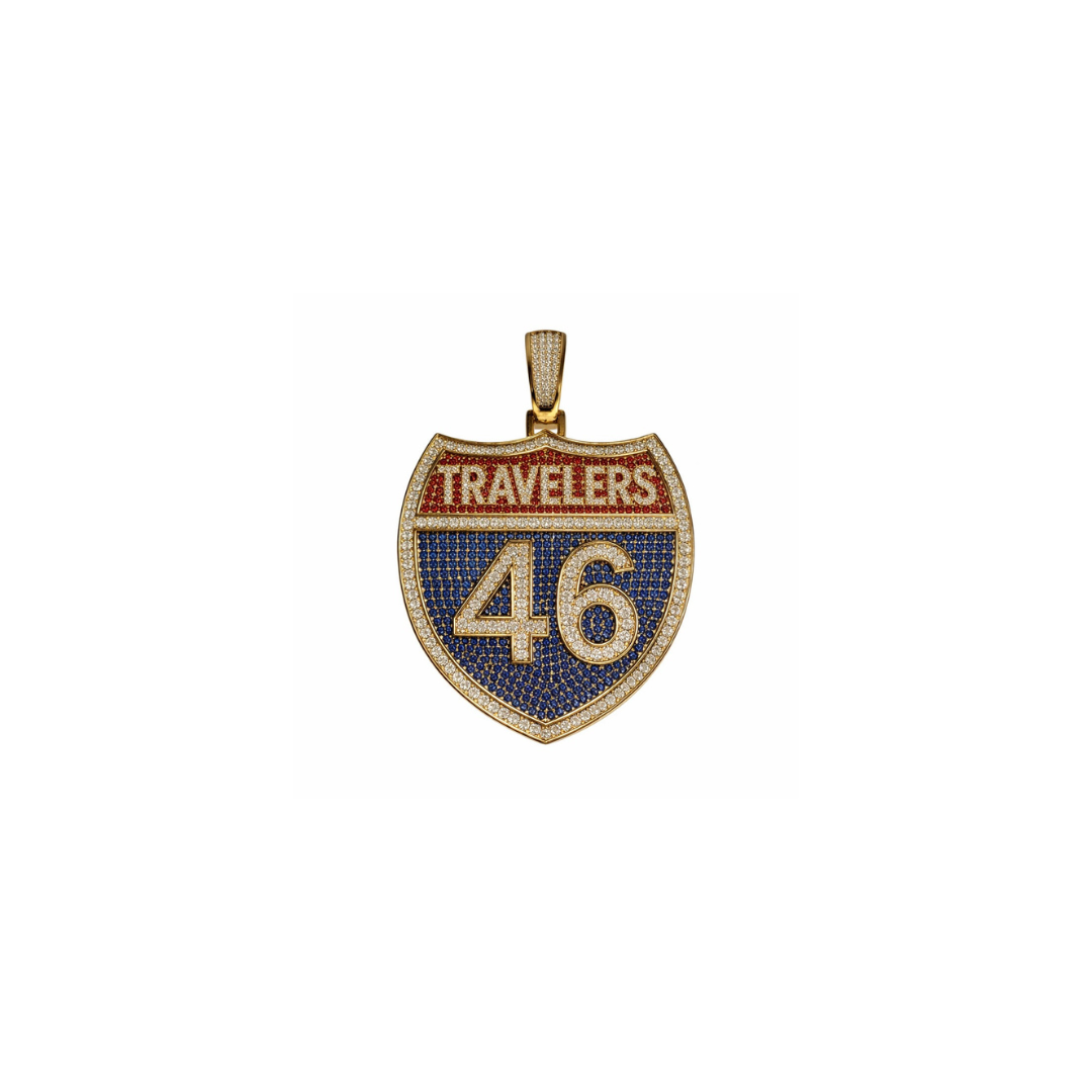 Travelers Insterstate Pendant (Gold) - PREORDER