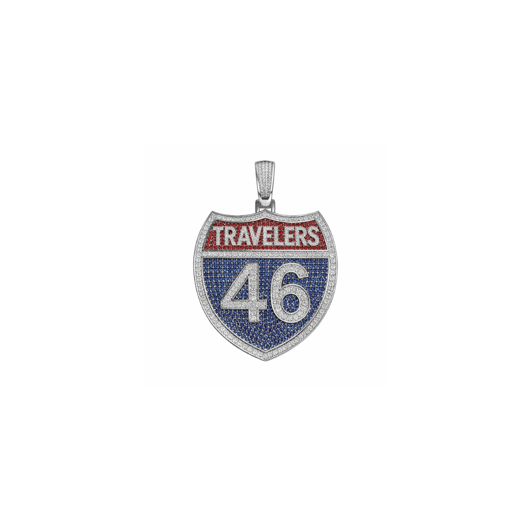 Travelers Interstate Pendant (Silver) - PREORDER