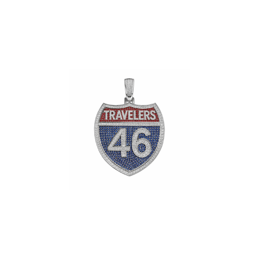 Travelers Interstate Pendant (Silver) - PREORDER