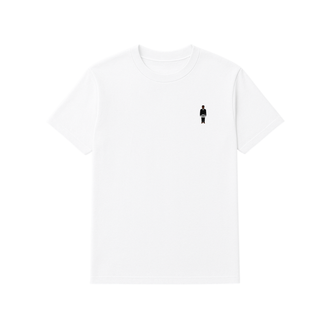 'Mason Man' Tee - White