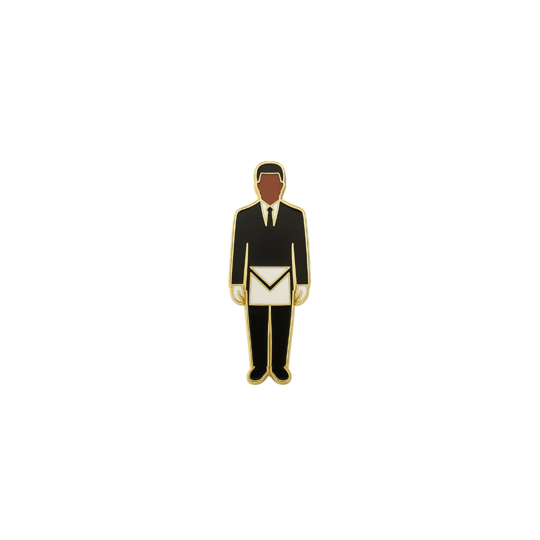 'Mason Man' Lapel Pin