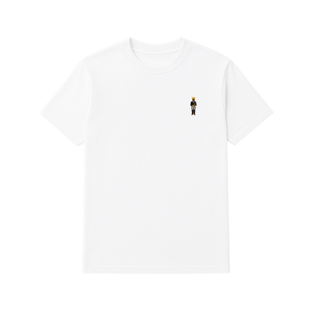 'LOK' Tee - White in collaboration with Jimmie Lunceford Lodge No. 45 (PHA)